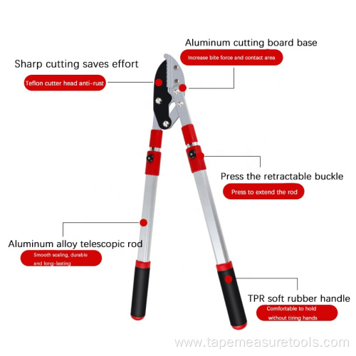 Factory wholesale SK5 steel long reach pruner